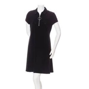 MSK womens black o ring dress